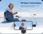 Ulanzi WM-10 Wireless Clip-on Microphone for Smartphone or Tablet - Image 4