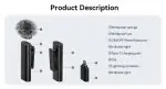 Ulanzi WM-10 Wireless Clip-on Microphone for Smartphone or Tablet - Image 7