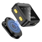 Hoco L17 Dual-Mic Magnetic Lavalier Wireless Digital Microphone (iP/Type-C) - Image 3