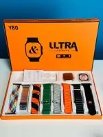 Y80 Ultra Smart Watch Apple Clone With 8+1 Straps