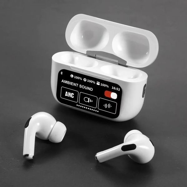 IMG_0508 A9 Pro ANC Touch Screen Display Earbuds - Image 1