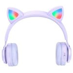 Cute Cat Ear Wireless Headphones with LED light - Image 4