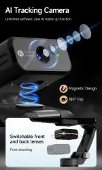 TOKQI M03: 3-Axis Gimbal Stabilizer With AI Face Traking Sensor - Image 3