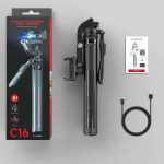 C16 Upgraded Variation AI Face Tracking Gimbal Stabilizer with Tripod (6 Ft) - Image 7